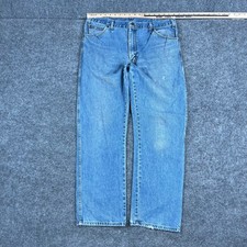 Dickies Jeans Mens Blue 36x32 Straight Leg Workwear Carpenter Style Classic