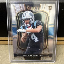 2025 Panini Select Tetairoa McMillan Premier Level Rookie #144 ROY Panthers