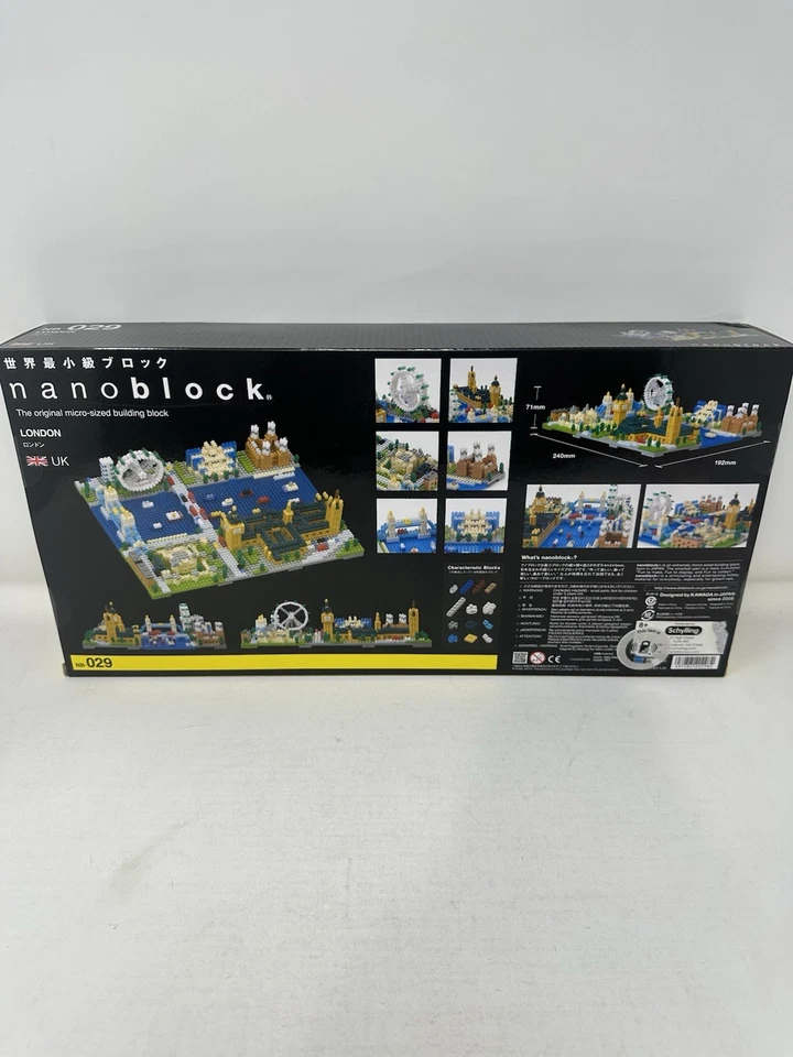 NANOBLOCK NB-029 London United Kingdom Set 1630 Pieces - Image 3 of 4