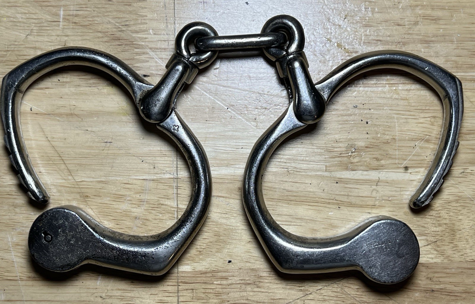 Antique Tower Beans Pattern Handcuffs with Key