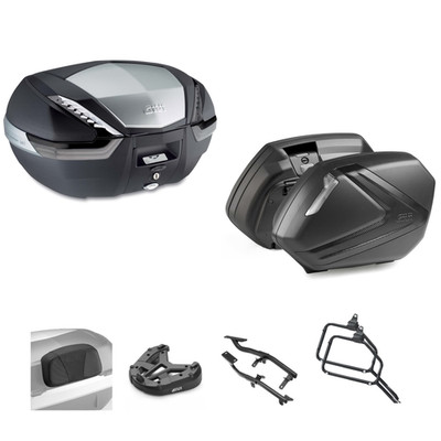 Kit GIVI Panniers V47NT Side Cases V37NNT for Suzuki V-STROM 1050 ABS 2020-2020