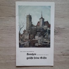 Prospekt: Bautzen grüßt seine Gäste von 19...