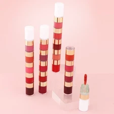 Women 5 In 1 Lip Makeup Liquid Lipstick Mini Matte Lipgloss Matte Lip Gloss