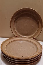 Dansk Nielstone Spice Tan Dinner Plates Stoneware Plates 10 Inch  Set of 5 Japan