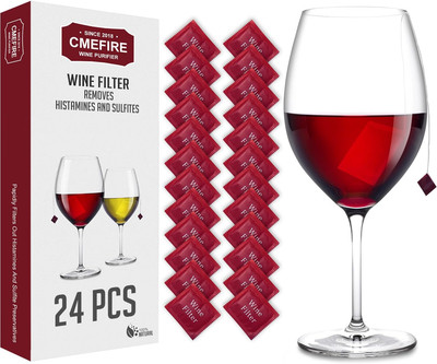 Wine Filters Bags Remover Histamines Sulfites - May Reduce and Alleviate Wine Al