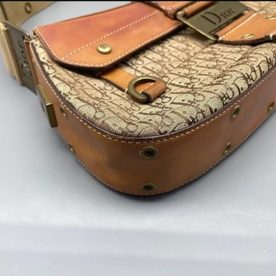 Christian Dior y2k Street Chic Shoulder Bag Trotter Vintage