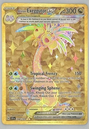 Alolan Exeggutor ex 248/191 Sv08: Surging Sparks Holo