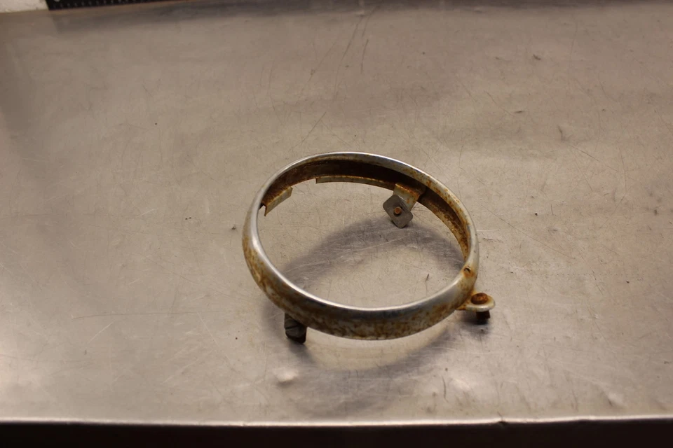 Honda XL250 1975 Motosport 250 faro luz lámpara anillo de ajuste W801 Foto 3 de 4