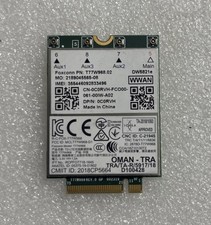 Genuine Foxconn DW5821e T77W968 Dell WWAN LTE 4G Card T77W968 0C0RVH W3