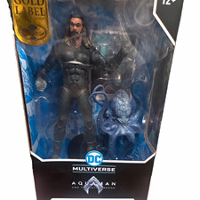 McFarlane Toys DC Multiverse Aquaman Stealth Suit w Topo Gold Label 12