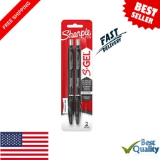 Sharpie S-Gel Pens 0.7mm Black Ink – No Smear No Bleed Smooth Gel Pen