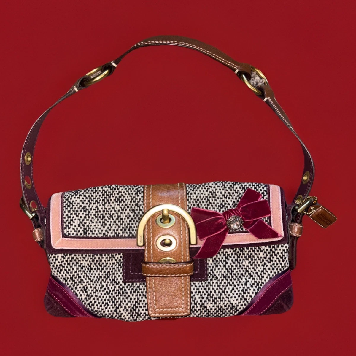 Coach Tweed Exterior Bags & Handbags for Women for sale - eBay