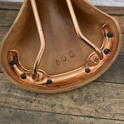 Vintage Brooks Professional S Leather Saddle Pre-Softened NOS t