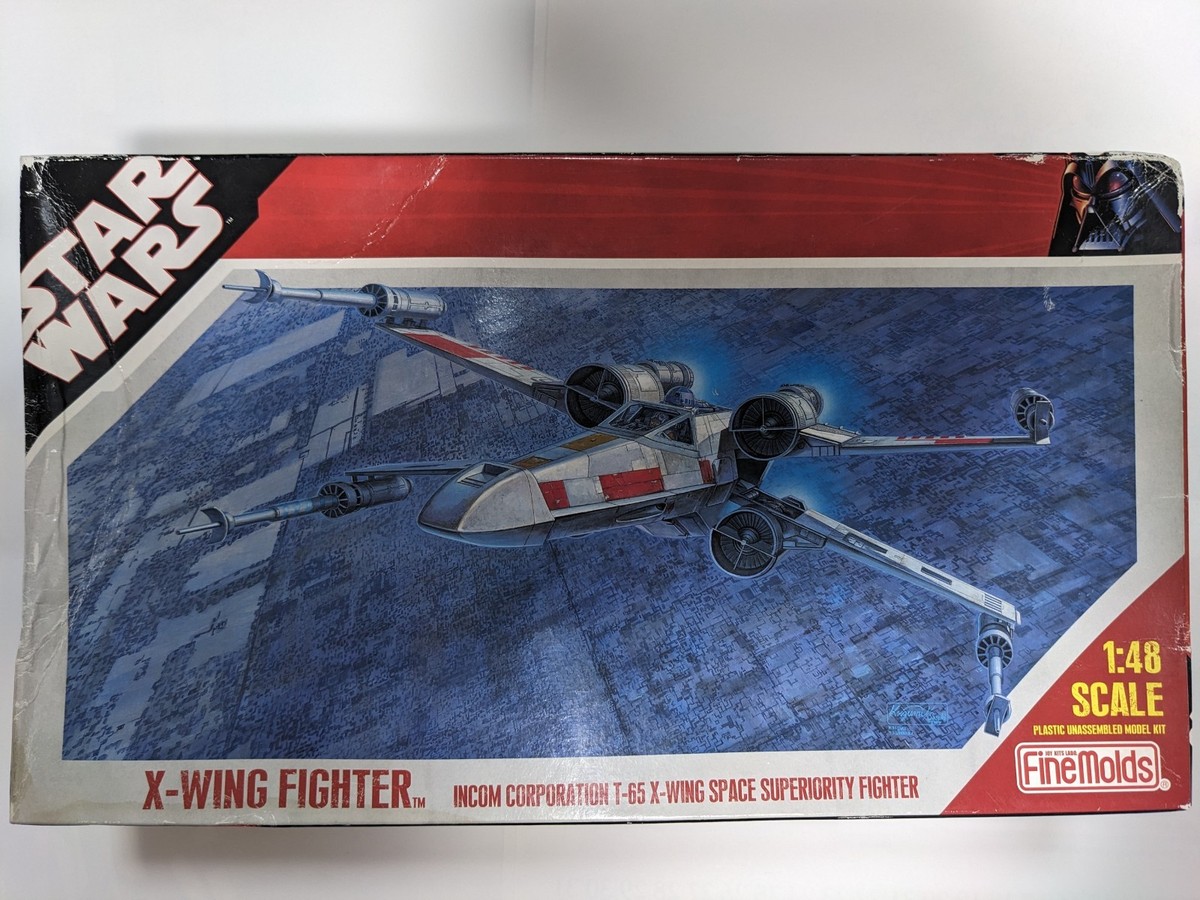 ファインモールド　STAR WARS 1/48 X-Wing Fighter Fine Molds 1/48 Star Wars X-Wing Fighter Plastic Model Kit SW-9