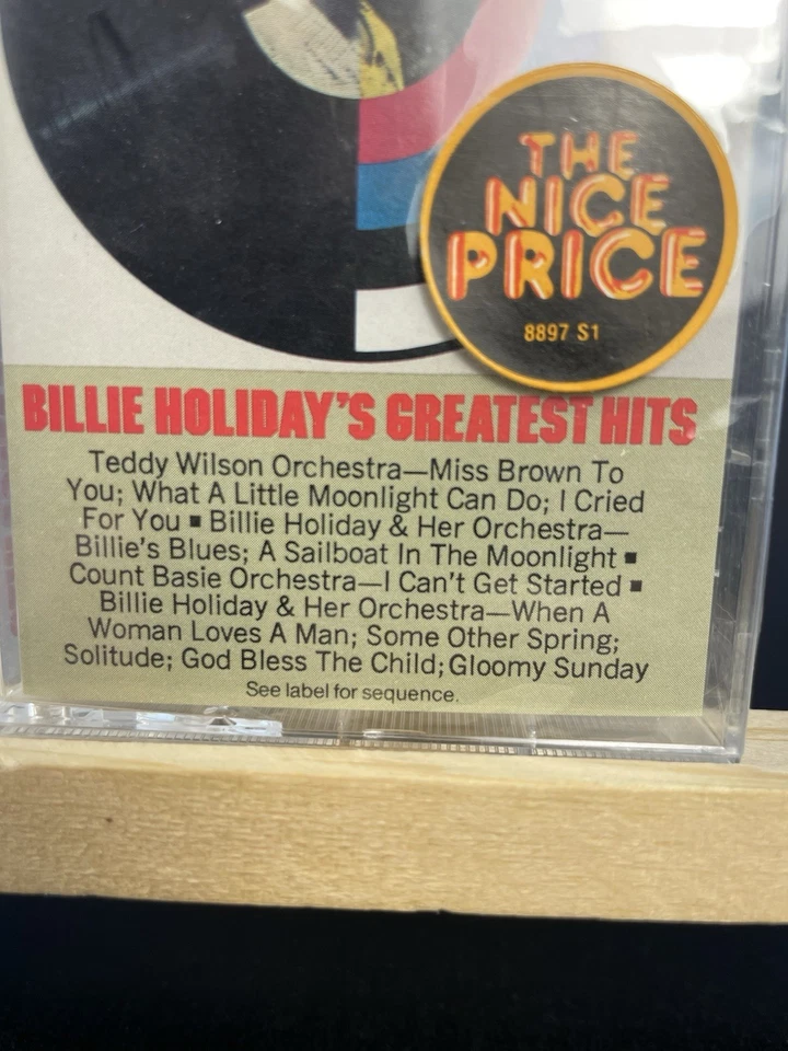 Billie Holiday's Greatest Hits (Cassette) Sealed - Image 3 of 3