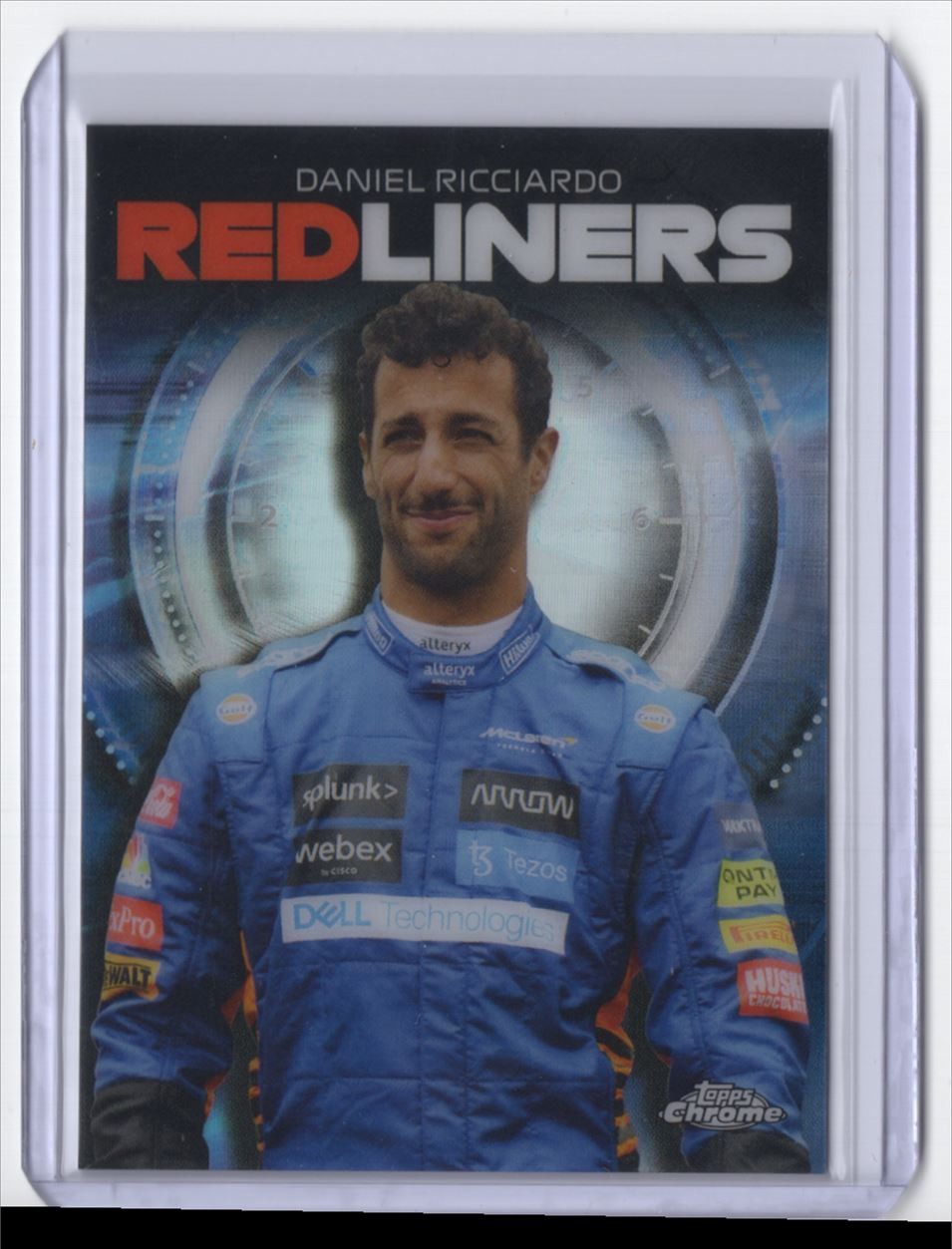 2021 Topps Chrome Formula 1 Redliners Daniel Ricciardo McLaren F1 #RL-4