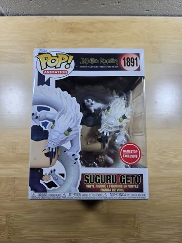 Funko POP! #1891 Jujutsu Kaisen Suguru Geto W/ Spirit Dragon GameStop Minor Flaw