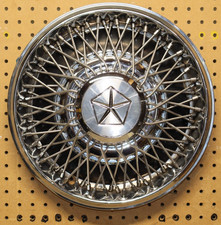 1 Nice Factory 1982-1988 Chrysler Plymouth Dodge Wire Wheel Covers Hubcap 1 Nice Factory 1982-1988 Chrysler Plymouth Dodge Wire Wheel Covers Hubcap