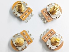 24-tooth brass long shaft 19mm guitar potentiometer, 250k/500k optional.