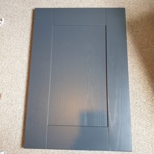 Wickes Tiverton Solid Oak Anthracite Door 500mm (497 x 731) NEW
