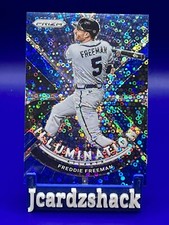 2021 Panini Prizm  Illumination Freddie Freeman Blue Donut Circles  /199🔥