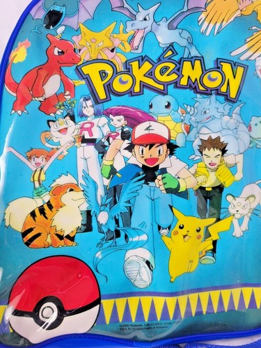 Bolso de Colección Pokémon Nintendo Azul Mochila Pikachu Ash por Game Freak - Imagen 2 de 12