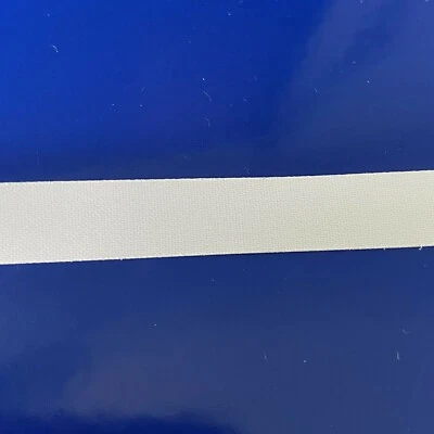 10M De Cinta Satén Blanco Ancho 10MM Satén Mascarilla Facial Para Unir - Imagen 1 de 2