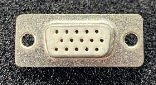 1 X HD15 Female Connector (Solder Type) SVGA VGA Free P+P Uk Seller - Picture 5 of 6