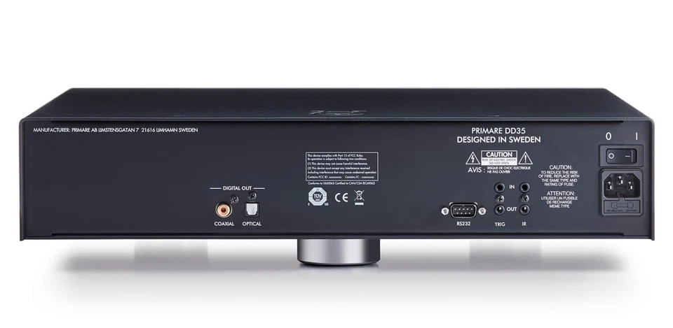 PRIMARE DD35 – High End CD Transport (Black) - Bild 2 von 3