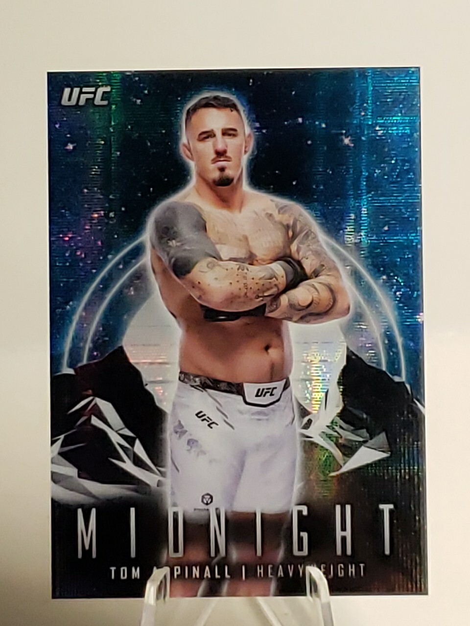 2024 Topps Midnight UFC Tom Aspinall Moon Beam SSP