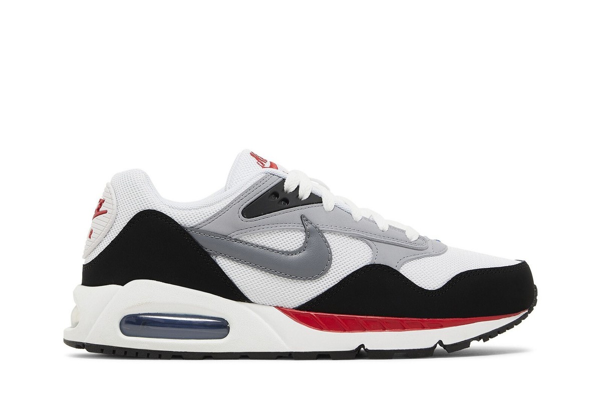 靴 NIKE AIR MAX CORRELATE Nike Air Max Correlate Running Shoes White Gray Black 511416