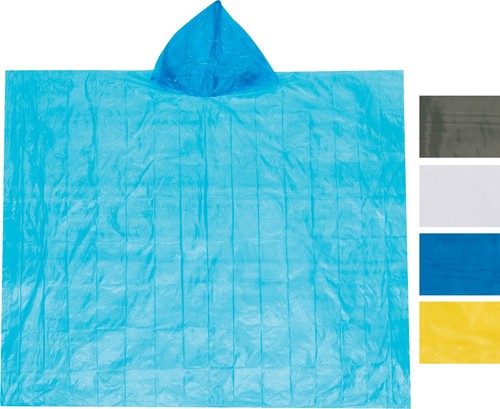Weather Pocket Reusable Rain Poncho 