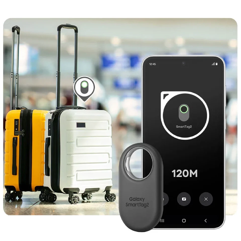 Localizzatore GPS originale Samsung SmartTag2 Bluetooth localizzatore localizzatore - Immagine 2 di 4