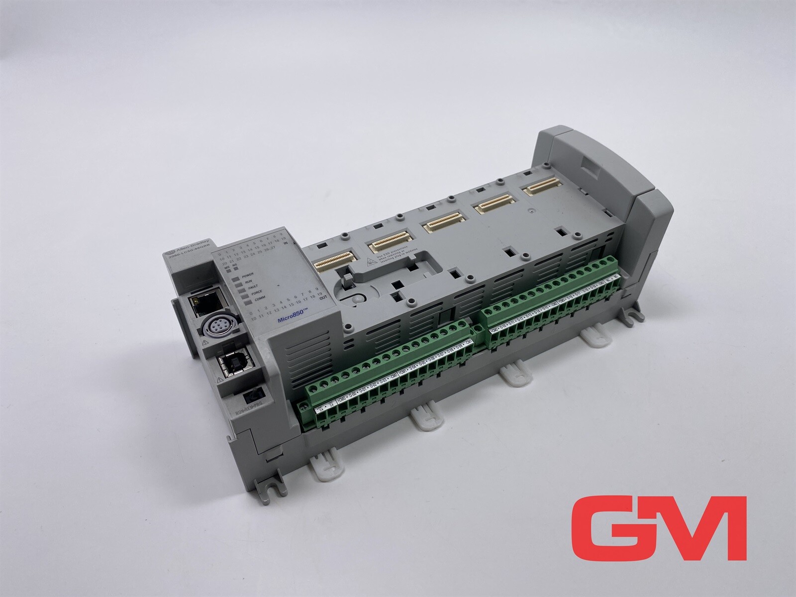 Allen Bradley Controller 2080-LC50-48QBB NET/IP FW 2.011 SER A Without Cover