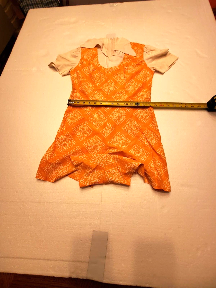 1970's 1 Piece Handmade Butterfly Collar Short/Dress See 1970's 1 Piece Handmade Butterfly Collar Short/Dress See