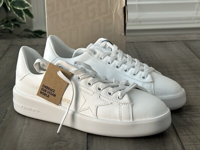 Golden Goose Women's US 11 (EU 41) Purestar Optic White Golden Goose Women's US 11 (EU 41) Purestar Optic White