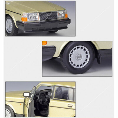 Diecast model cars Volvo 240 1/87 Minichamps GL grün 1:87