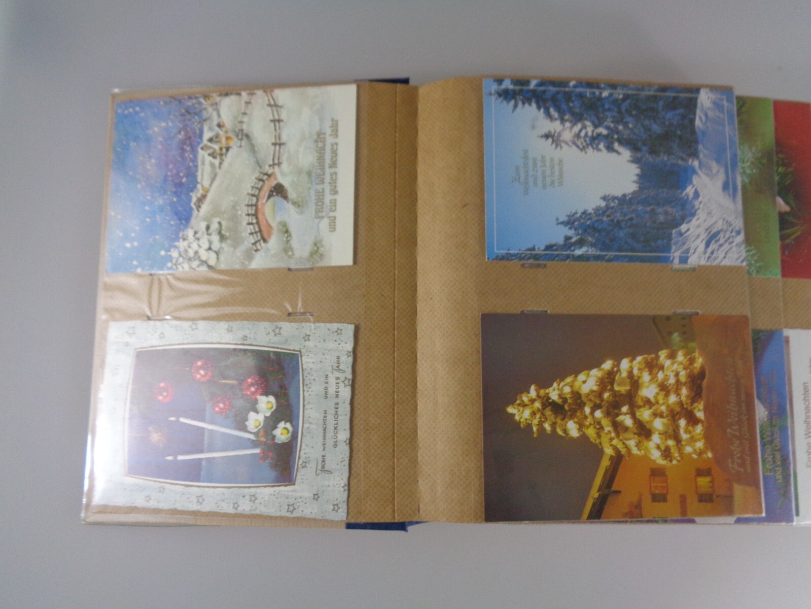 ca. 200 Weihnachtskarten & Neujahrskarten im Sammelalbum (7448/19) eBay