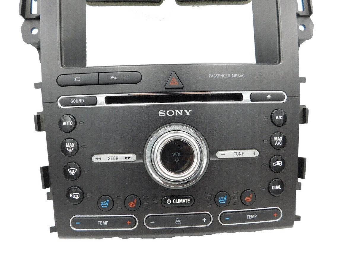 フォード エクスプローラー 純正 ディスプレイ オーディオ パネル SONY フォードエクスプローラー SYNC2用アップルカープレイ内蔵式