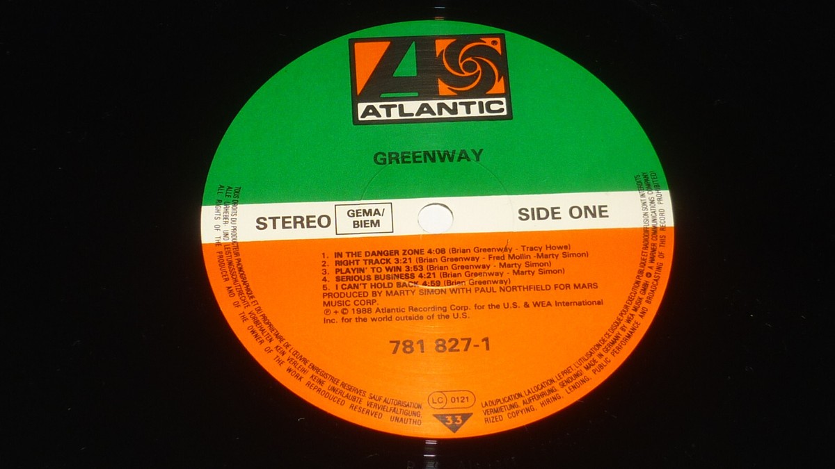 Brian Greenway/Serious Business 7818271 LP for sale online