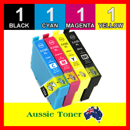 4x Generic Ink Cartridges 212XL HY for Epson WorkForce WF-2810 WF-2830 ...