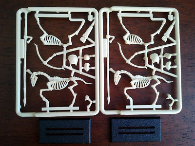 Classic Undead Skeleton Horses 1991 Warhammer Fantasy Battle Citadel
