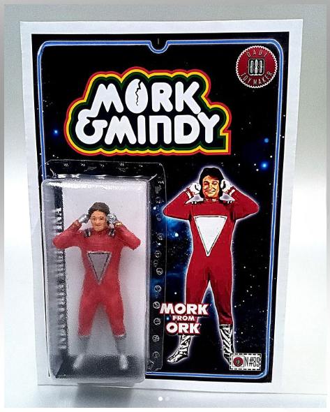 MORK & MINDY』アクションフィギュア 2体セット モーク＆ミンディ Mork
