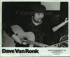 Press Photo Dave Van Ronk, folk singer, songwriter and musician. - sap44512
