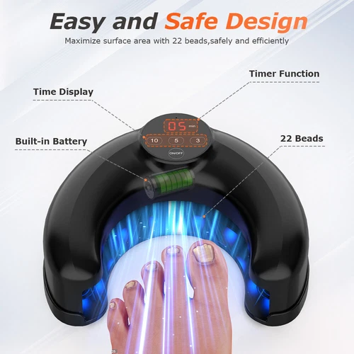 Non-invasive Laser For Thick Toenails Pain-free Toenail Treatment Fungus Removal - Bild 8 von 29