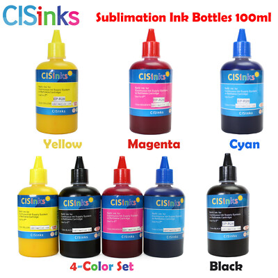 CISinks T252 Sublimation Refill Ink Bottle alternative for WF-7710 WF-7720 7620