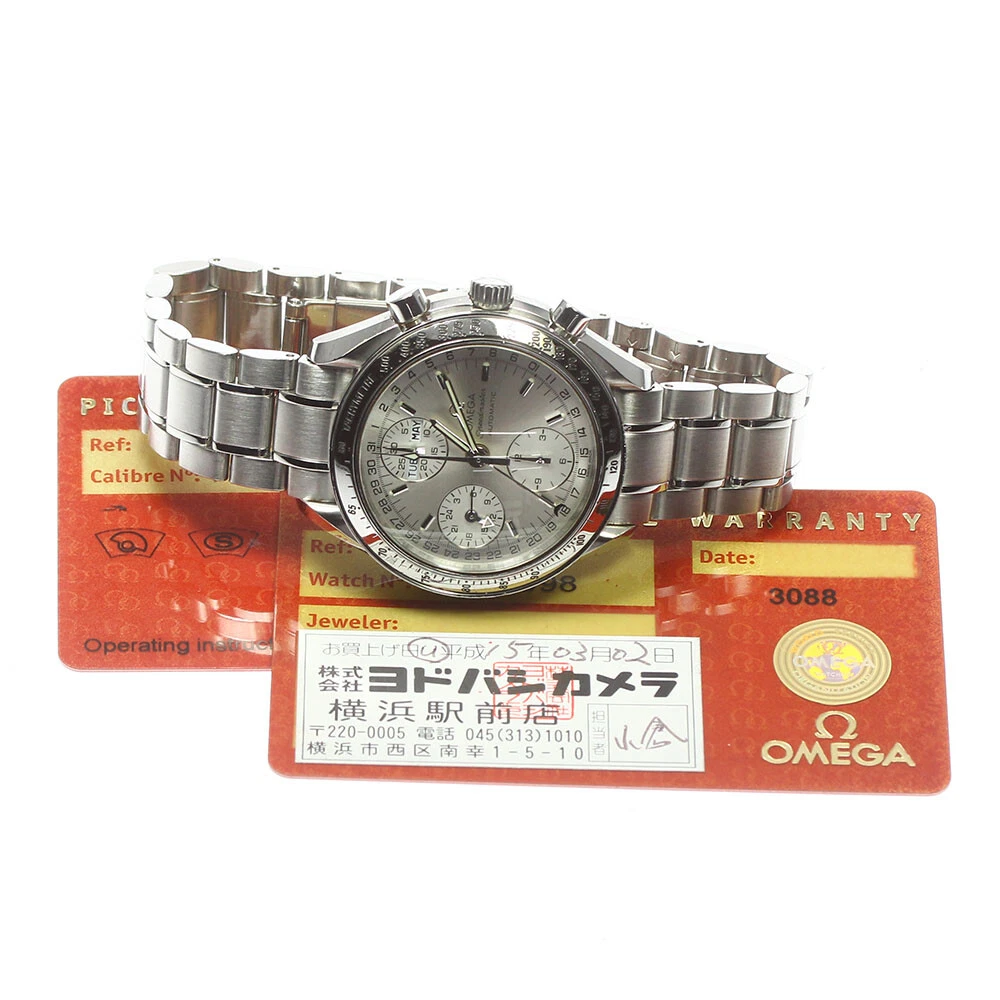 OMEGA Speedmaster 3523.30 Triple calendar Silver Dial Automatic Men s 778646