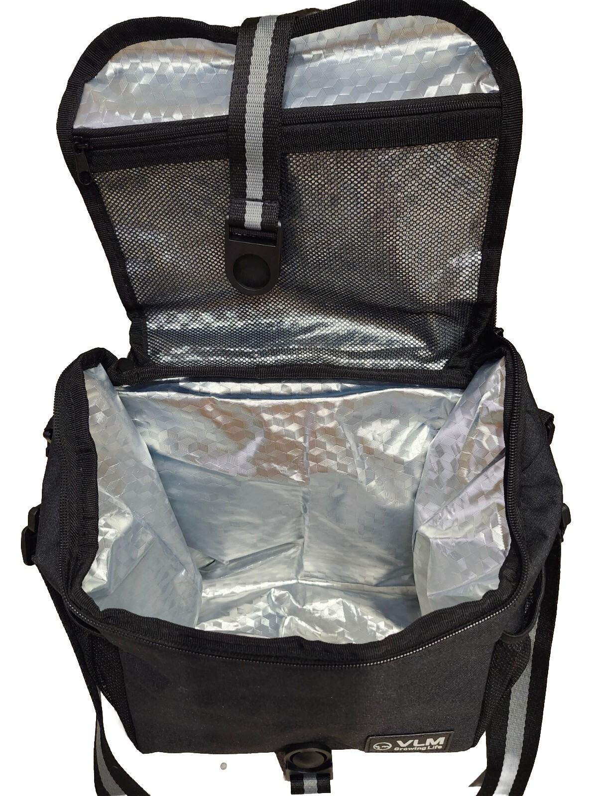 VLM Lunch Bag Leakproof Insulated Lunch Box Black