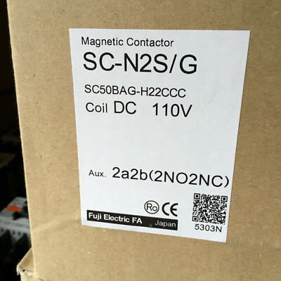 Fuji SCN2S/2 SC-N2S 2A2B AC /220V CONTACTOR 2N/O 2N/C AUX (22KW AC3 380/440V) | Kempston Controls