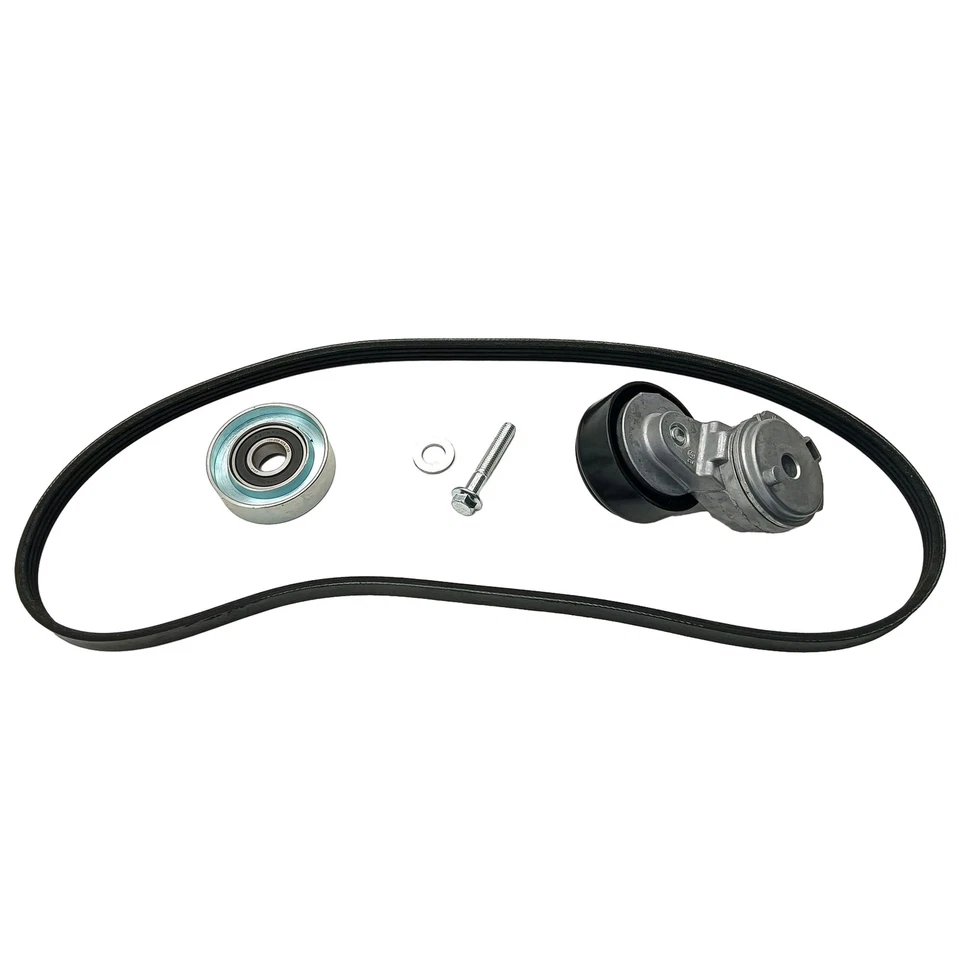 Kit de polea tensora de correa serpentina para Chevrolet Corvette 1997-2004 5,7 L V8 Foto 4 de 4